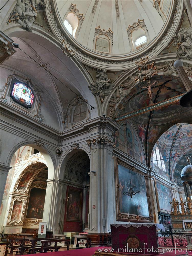 Milan (Italy) - Presbytery and left arm of transept of the Basilica of San Marco